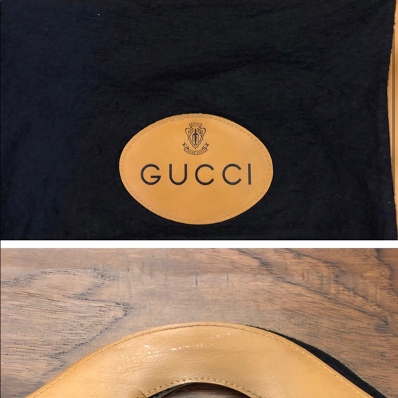 Gucci Gucci 🔥🔥🔥Two Gucci  Logo Shopper totes from 1970”s Very Rare - Picture 6 of 7